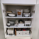 「「取りにくい」「入らない」を解消！ニトリで叶えるストレスフリーな食器棚収納術」の画像4