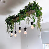 「シンプルだからアレンジ自由自在♪ダイソーのSMD電球ペンダントライトのリメイクアイデア6選」の画像6