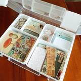 「もう散らからない！セリアのトレー活用で収納を賢くアップデート」の画像1