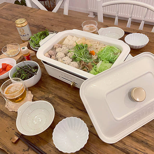 見た目の良さと機能性を両立させたいときにはこれ♡料理の幅も広がるBRUNOのホットプレート
