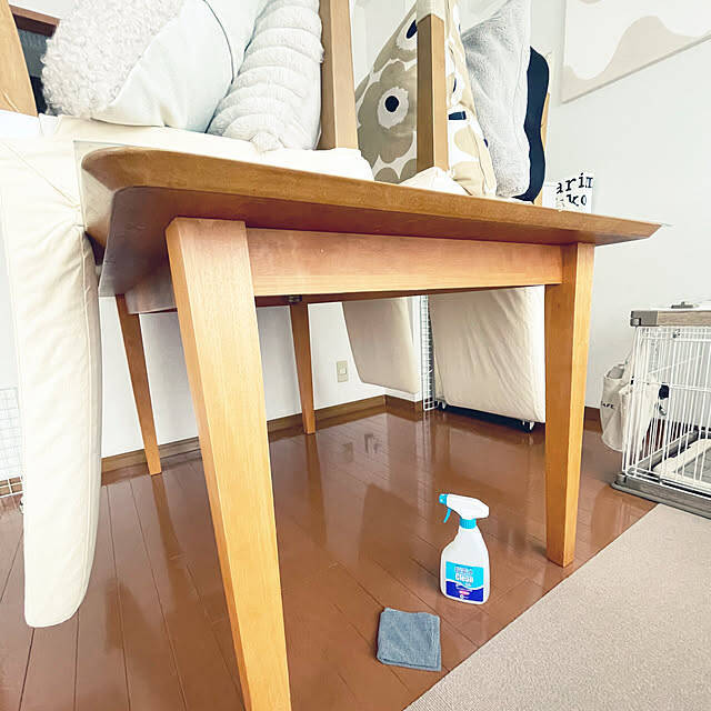 効率よく掃除してきれいをキープ！床にホコリがたまらないようにする工夫