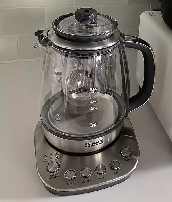 「「ミルクティーもつくれる！ガラス製のスタイリッシュ電気ケトル」 by ko-koさん」の画像