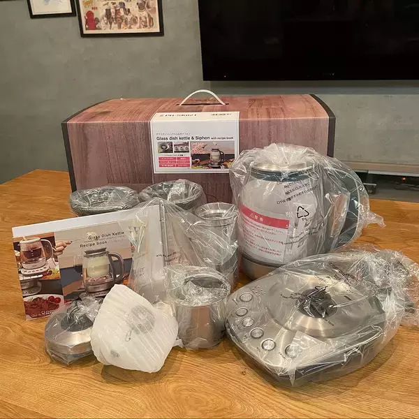 「「ミルクティーもつくれる！ガラス製のスタイリッシュ電気ケトル」 by ko-koさん」の画像