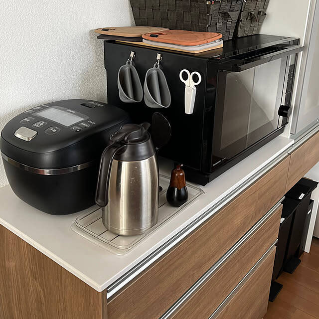 炊飯器や電子レンジの置き場所を解決！キッチンを快適にするベストな置き方