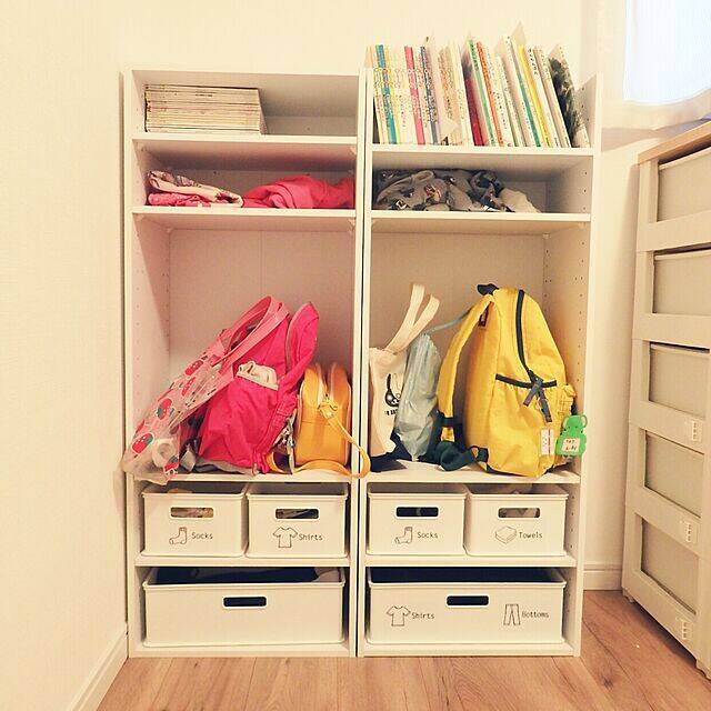 子ども部屋作りにちょうど良い♪ニトリのアイテムですっきり収納