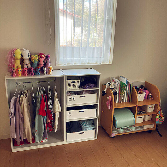 子ども部屋作りにちょうど良い♪ニトリのアイテムですっきり収納