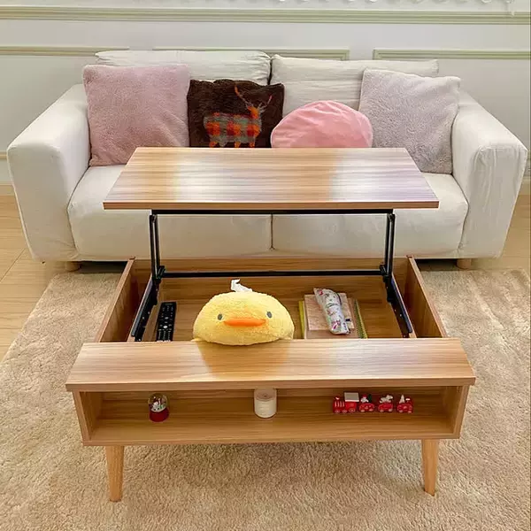 「狭いお部屋も広く見せる♪収納付き家具で叶えるすっきりした暮らし」の画像