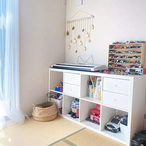 「カゴ収納がインテリアになる！IKEAの万能バスケット「FLADIS」の活用術」の画像