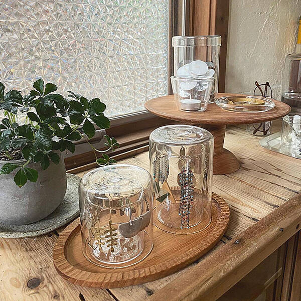 ガラスキャニスター2つでつくる おしゃれに魅せるピアス収納 By Yururiさん 22年11月29日 エキサイトニュース