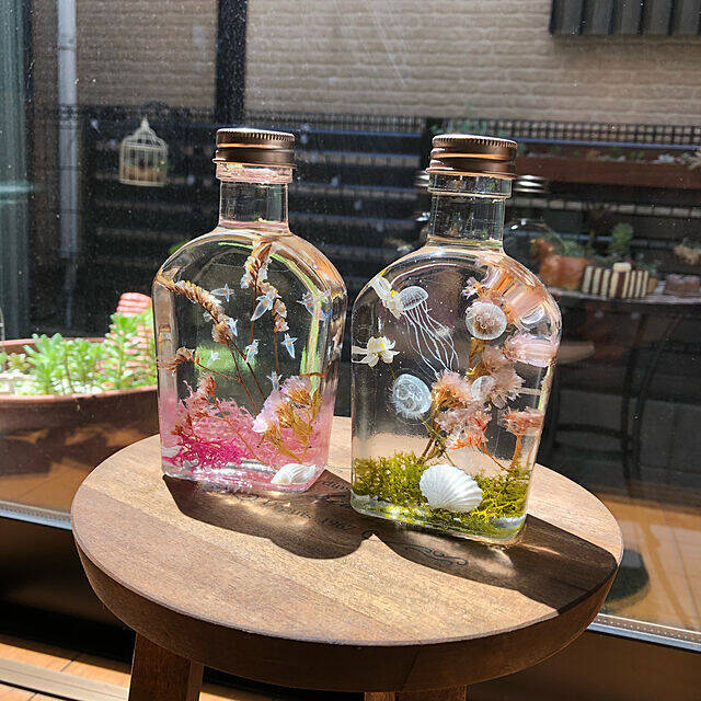 小瓶に込めたお花の世界♡ハンドメイドのハーバリウムで作る癒しの空間  