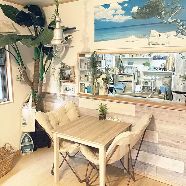 「くつろぎのひととき♡ニトリのアウトドアチェアのあるお部屋」の画像