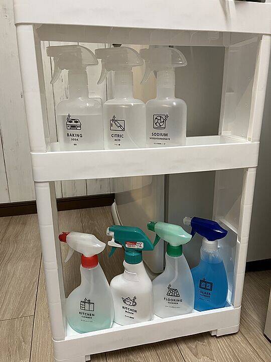 「無駄をなくし、使うから戻すまでをスムーズにする収納づくり」 by hkmkさん