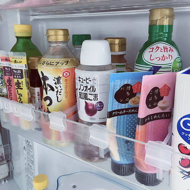 ほしい食材がパッと見つかる！ラクチンだから続けやすい、冷蔵庫の中の収納の工夫