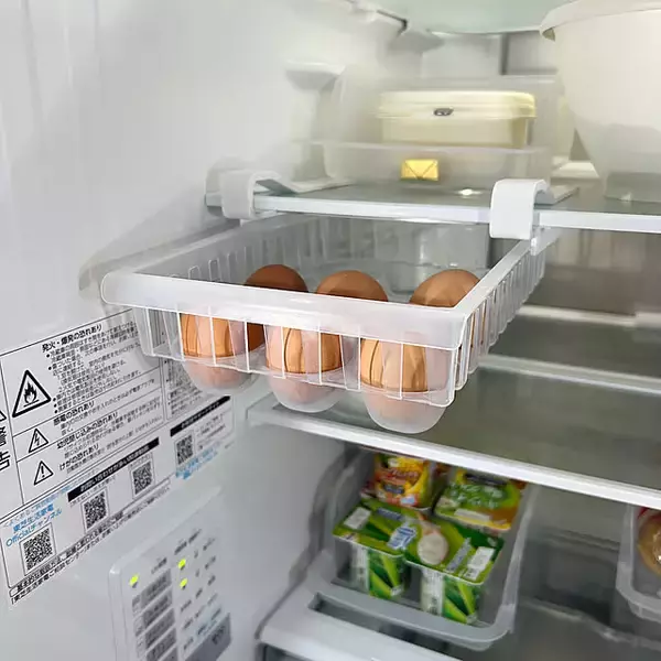 「ほしい食材がパッと見つかる！ラクチンだから続けやすい、冷蔵庫の中の収納の工夫」の画像