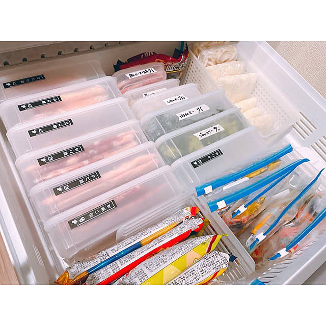 ほしい食材がパッと見つかる！ラクチンだから続けやすい、冷蔵庫の中の収納の工夫