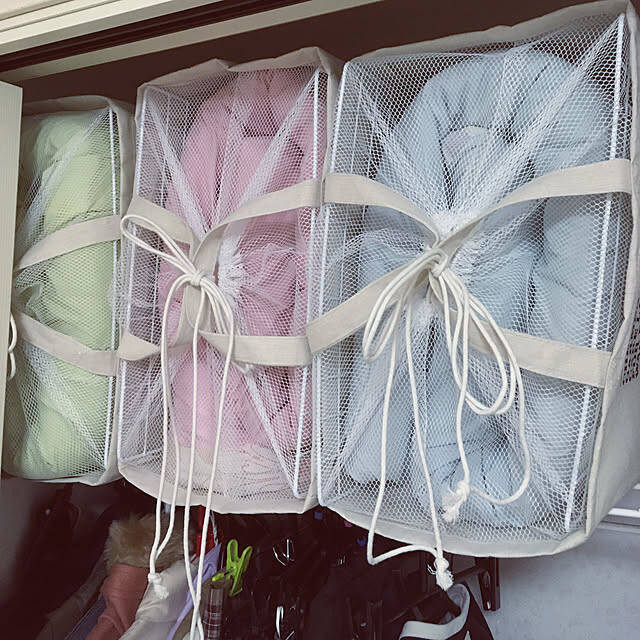 「何かいい収納方法はないかな」と思ったら試してほしい！ダイソーのランドリーバスケット活用アイデア