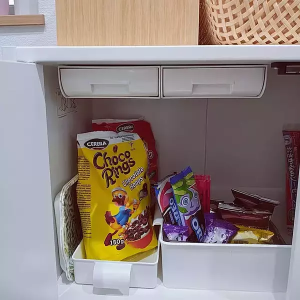 「暮らしに合わせたアイデアで使い勝手のいいスペースに♪オススメしたいキッチン収納の工夫」の画像