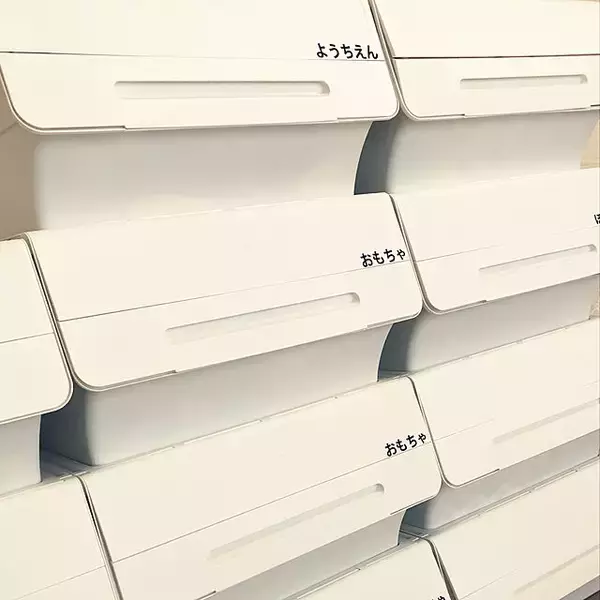 「そのひと手間で使い勝手アップ！収納はラベルを付けて分かりやすく」の画像
