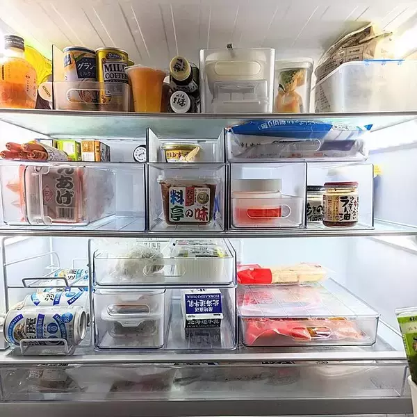「すっきり整理整頓して快適に☆使い勝手の良い冷蔵庫にする工夫」の画像