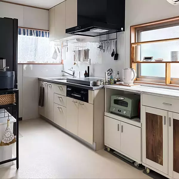 「「暮らしを調律するように整える、古民家ひとり暮らしのキッチン」 by fawnさん」の画像