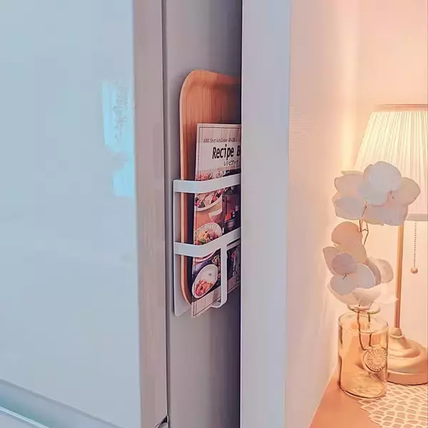 「スペースをむだにしないキッチンづくり♪山崎実業の冷蔵庫まわりで役立つアイテム6選」の画像