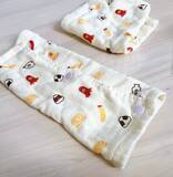 「「縫わずに完成♪ハンドタオルで作る抱っこひも用よだれカバー」 by chanduさん」の画像1