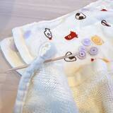 「「縫わずに完成♪ハンドタオルで作る抱っこひも用よだれカバー」 by chanduさん」の画像3