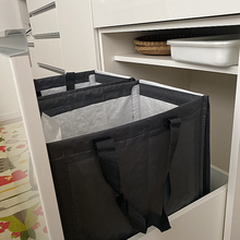 衣替え収納にも資源ゴミの保管場所作りにも♪アイデアしだいで使えるIKEAの収納袋