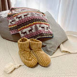 「ハイクオリティなデザインで履くのが楽しくなる♪ダイソーの高見えスリッパ・ルームシューズ」の画像4