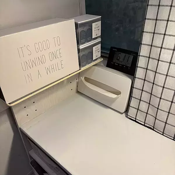 どこに置いてもすっきり♪暮らしにフィットするセリアのティッシュケース