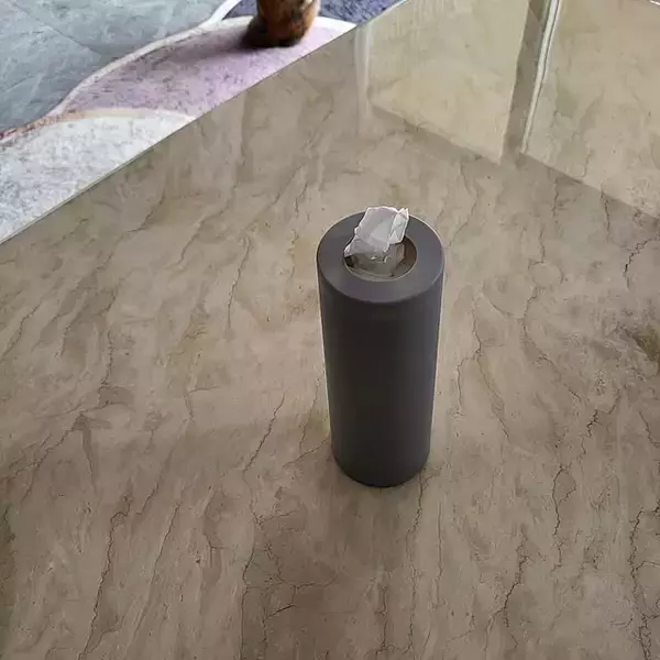 「どこに置いてもすっきり♪暮らしにフィットするセリアのティッシュケース」の画像