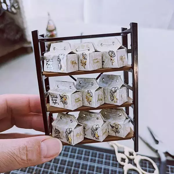 「自分だけの世界を形にする喜び♡ミニチュアのDIY作品集」の画像