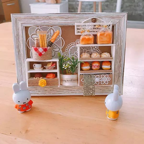 「自分だけの世界を形にする喜び♡ミニチュアのDIY作品集」の画像