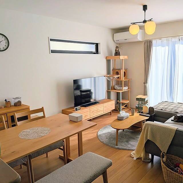 レイアウトが暮らしやすさのポイント！理想の住まいを叶えてくれるリビングダイニングのコーディネート実例