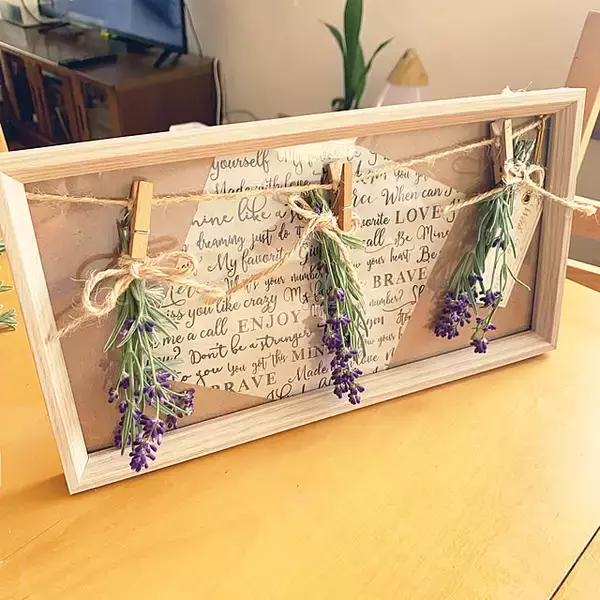 「作って楽しい！使って便利！ダイソーのフォトフレームのDIYアイデア帖」の画像