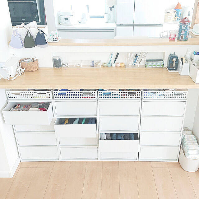 おうち中の衣類をきちんと整理♪無印良品で作る衣類収納
