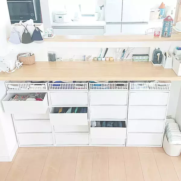 「おうち中の衣類をきちんと整理♪無印良品で作る衣類収納」の画像