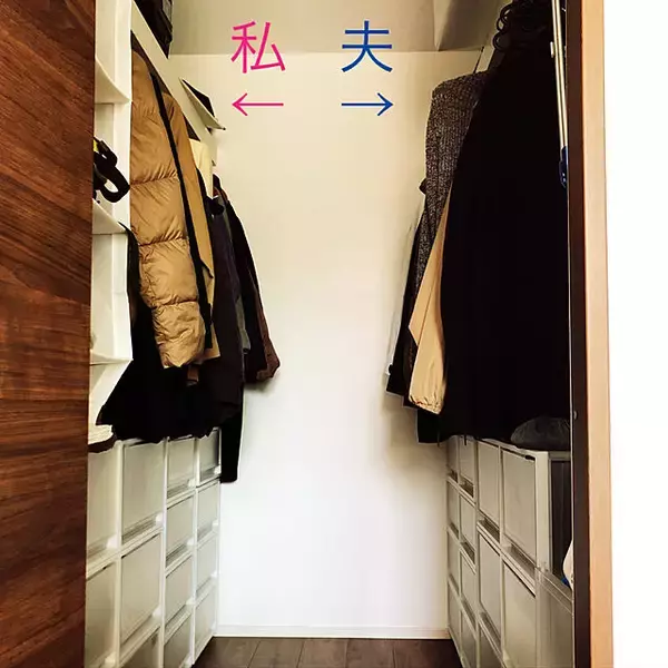 「おうち中の衣類をきちんと整理♪無印良品で作る衣類収納」の画像