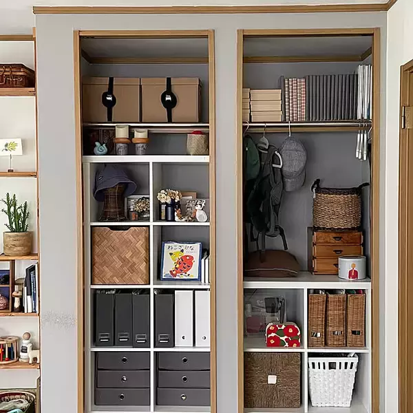 「IKEAでクローゼットがもっと快適に！収納上手さんの実例6選」の画像