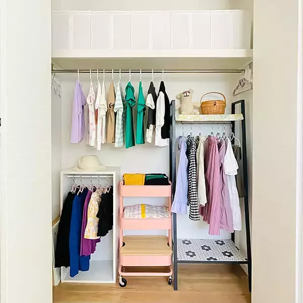 「IKEAでクローゼットがもっと快適に！収納上手さんの実例6選」の画像