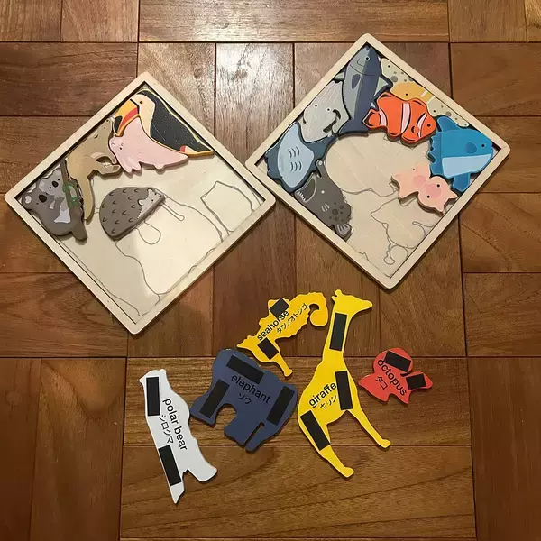 「「1STEPでサクサクつくれる、物語が動き出す木製動物マグネット」 by miri_bukkoさん」の画像