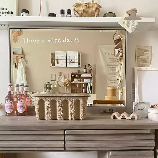 「インテリア性と使い勝手を両立したい方に。参考にしたいスキンケア用品の収納アイデア集」の画像