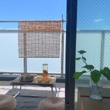 いつものごはんをベランダで。外で食べるだけで、こんなに楽しい！