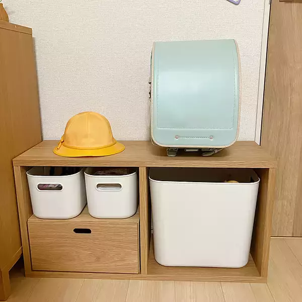 「用途に合わせた自由な収納が叶う！無印良品のスタッキングシェルフ活用実例6選」の画像