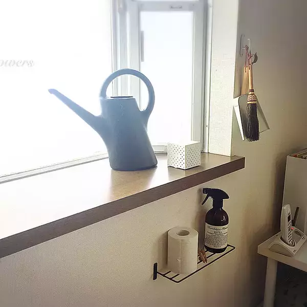 「収納もディスプレイも☆セリアのアイアンウォールバーにおまかせ！」の画像