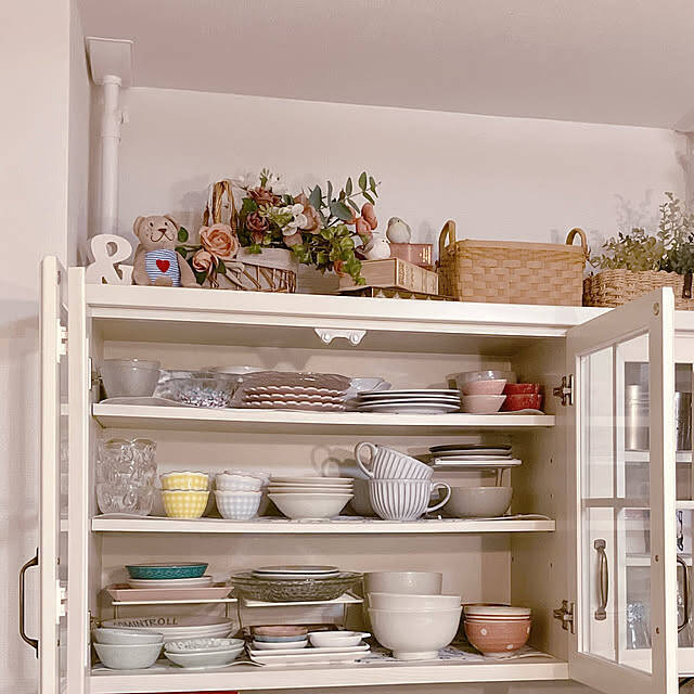 「空間になじんで、ちゃんと使いやすい。見やすく取りやすい快適収納のアイデア」 by yuukiさん