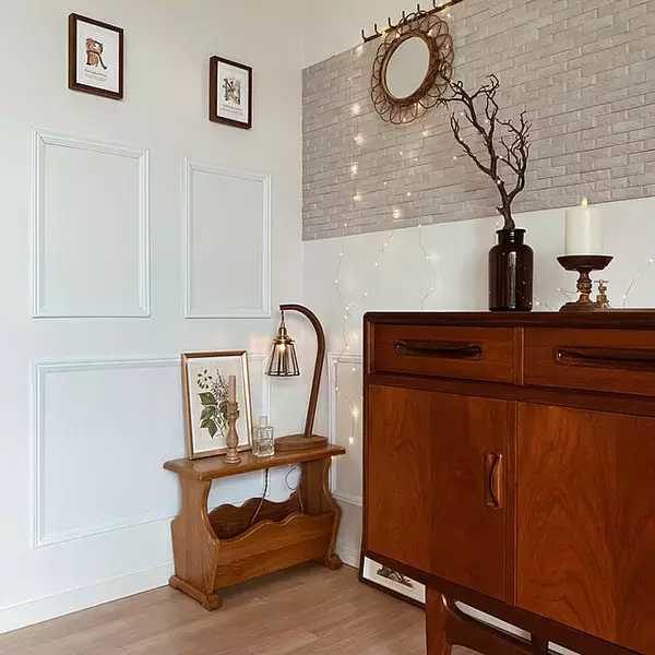 「自分で好きなインテリアを作るのが楽しい！リビングを変身させるDIY」の画像