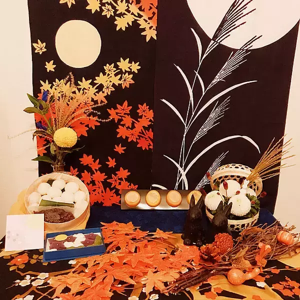 「秋のはじまりをのんびり満喫♪お月見インテリアの実例10選」の画像