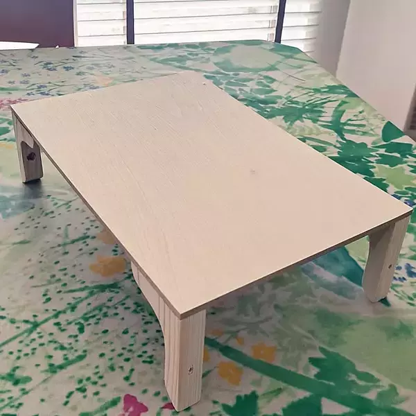 「「〇〇の下を収納に使える、ちょっとした台のつくり方」 by sakura_3さん」の画像