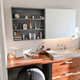 「スッキリシンプルなホテルライクに憧れる♡洗面所の整理整頓アイデア10選」の画像1